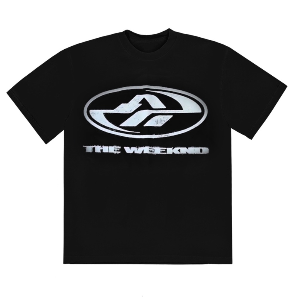 The Weekend Black Graphic T-Shirt with Logo